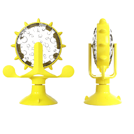 French Bulldog IQ Feeder Toy - Yellow - Frenchie Complex Shop