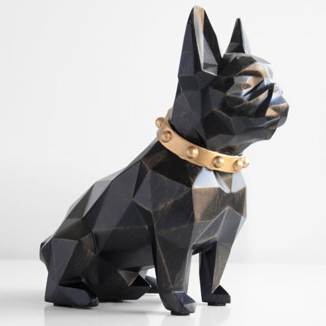 French Bulldog Statue Coin Storage - Black - Frenchie Complex Shop