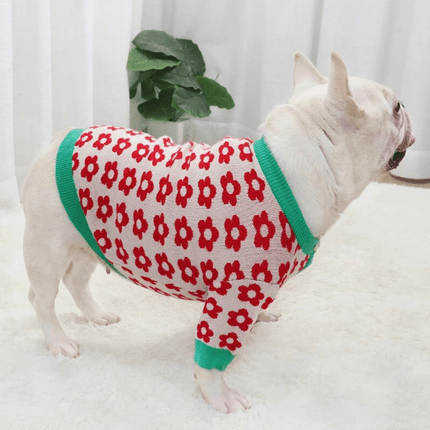 Frenchie Flower Sweater - Frenchie Complex Shop