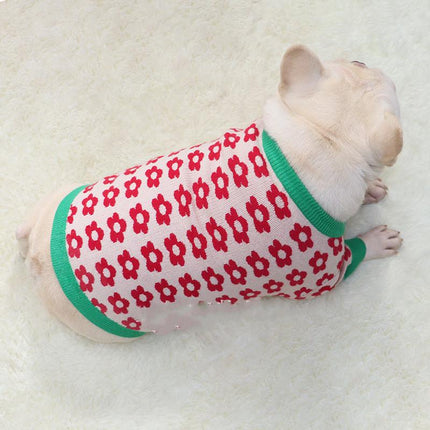 Frenchie Flower Sweater - Frenchie Complex Shop