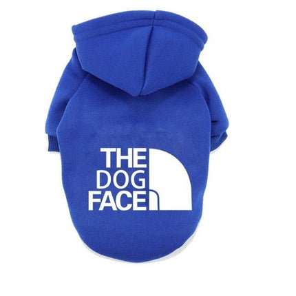 Hoodie - French Bulldog Clothes - Blue / XS - Frenchie Complex Shop