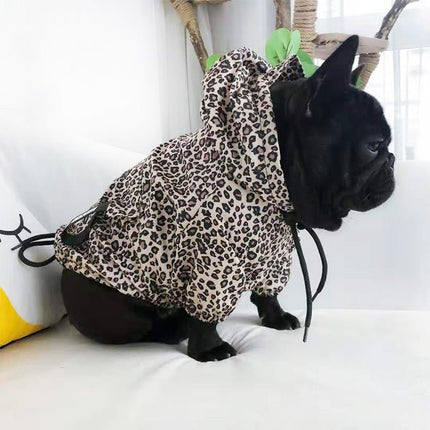 Leopard Printed Raincoat - Frenchie Complex Shop