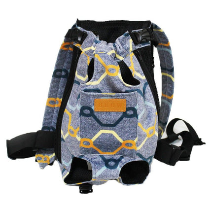 Travel French Bulldog Carrier Bag - Six squares / S - Frenchie Complex Shop