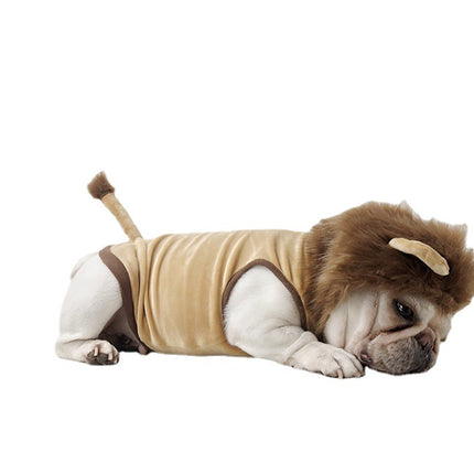 Lion French Bulldog Costume - Frenchie Complex Shop