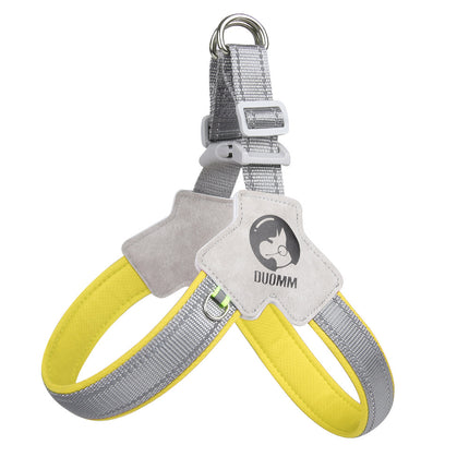 New French Bulldog Harnesses - Yellow / S - Frenchie Complex Shop