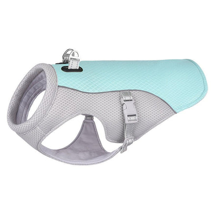 Heat Resistant French Bulldog Cooling Vest - S / Blue - Frenchie Complex Shop