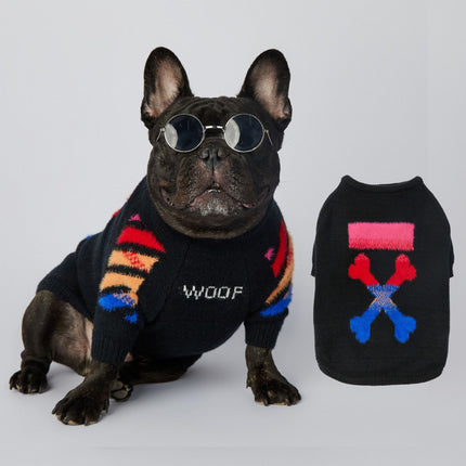 Woof French Bulldog Hoodie - Frenchie Complex Shop