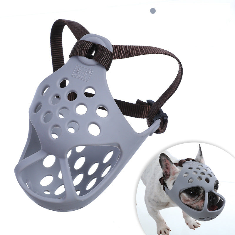 Frenchie Muzzle Mask - Grey / S - Frenchie Complex Shop