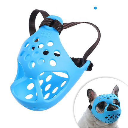 Frenchie Muzzle Mask - Blue / S - Frenchie Complex Shop