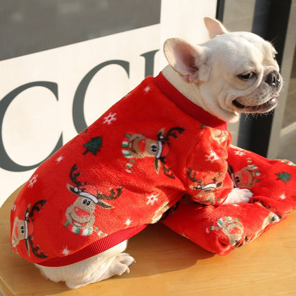 Winter Christmas Frenchie Sweater - Frenchie Complex Shop