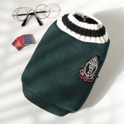 Elegant French Bulldog Sweaters - XS / Green - Frenchie Complex Shop