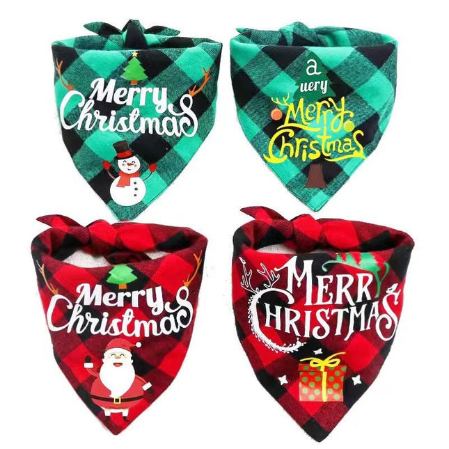 Christmas French Bulldog Bandanas - Frenchie Complex Shop
