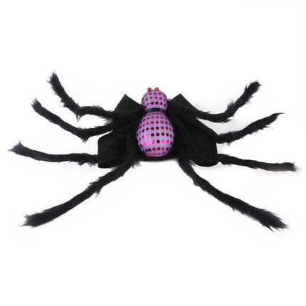 Sequined French Bulldog Spider Costume - S / Purple - Frenchie Complex Shop
