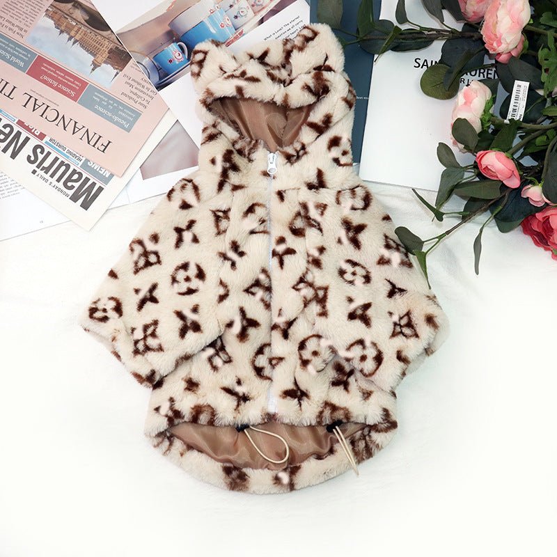 Chewy Bear Dog Jacket - White / M - Frenchie Complex Shop