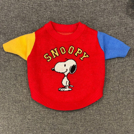 Snoopy French Bulldog Sweater - S - Frenchie Complex Shop