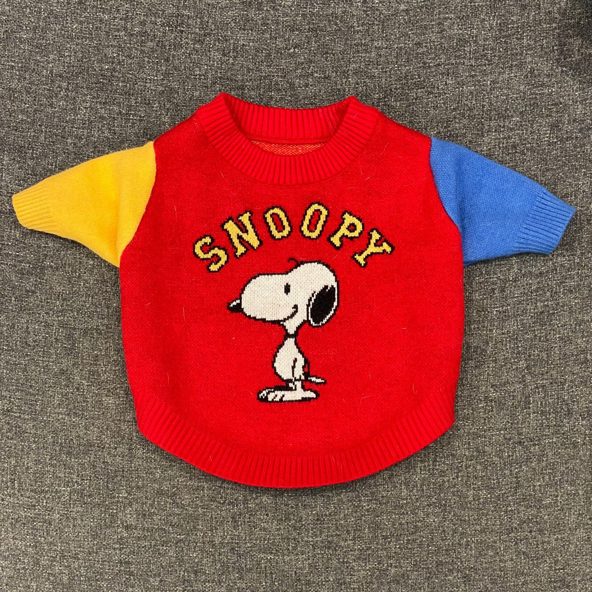 Snoopy French Bulldog Sweater - M - Frenchie Complex Shop