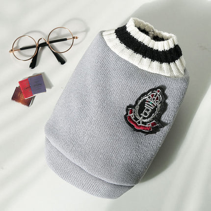 Elegant French Bulldog Sweaters - XS / Grey - Frenchie Complex Shop