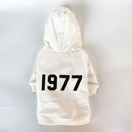 1977 Frenchie Bulldog Hoodie - XS / White - Frenchie Complex Shop