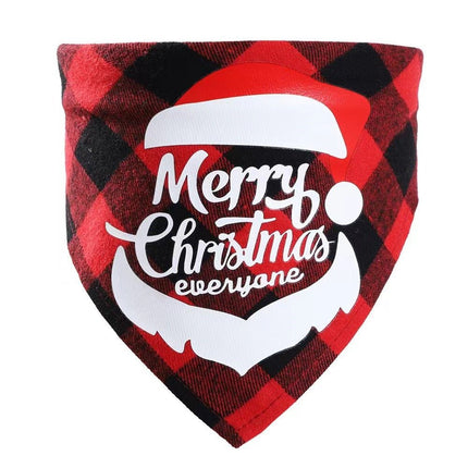 Christmas French Bulldog Bandanas - 2 / 63x46x46 - Frenchie Complex Shop