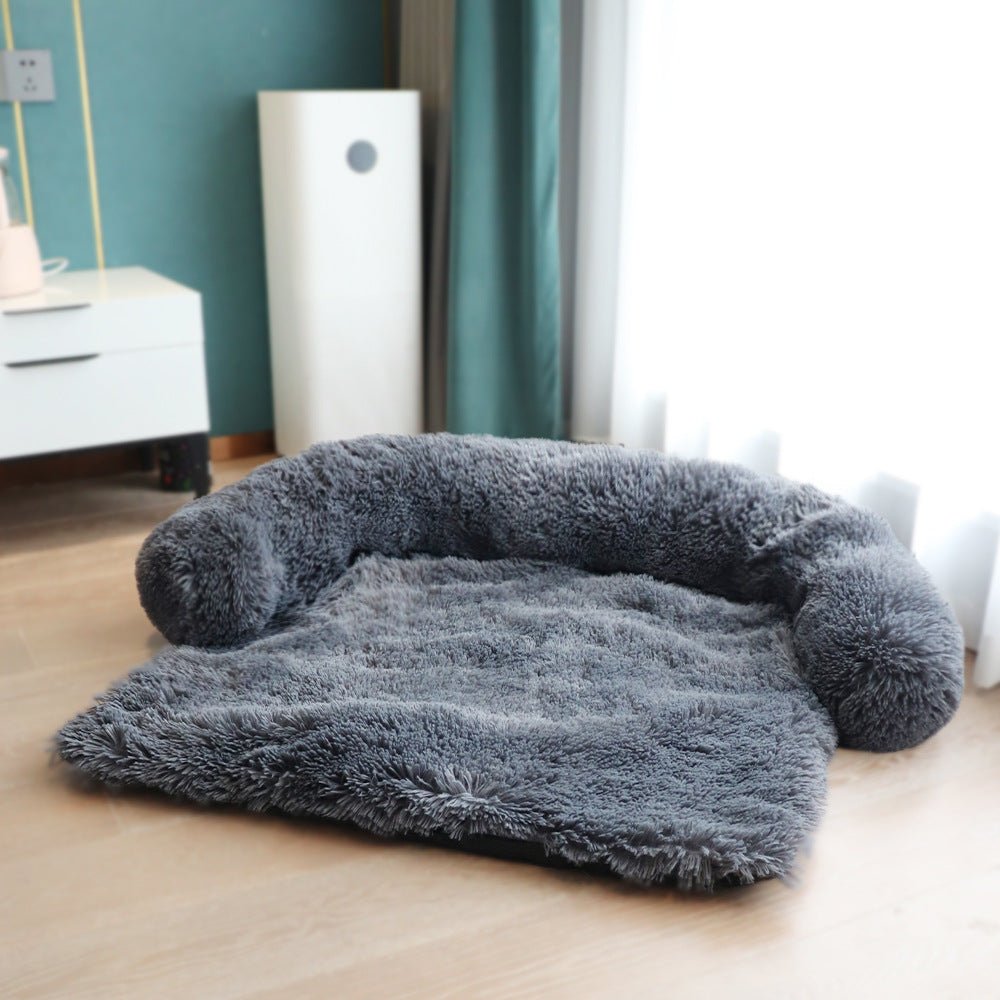 Calming Dog Furniture Protector - Dark Grey / XS - Frenchie Complex Shop