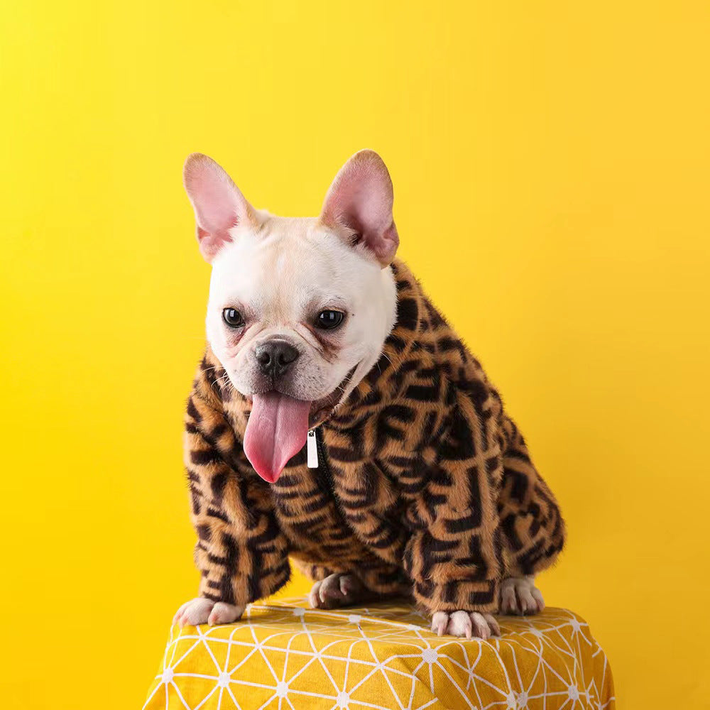 Fur French Bulldog Jacket - Frenchie Complex Shop