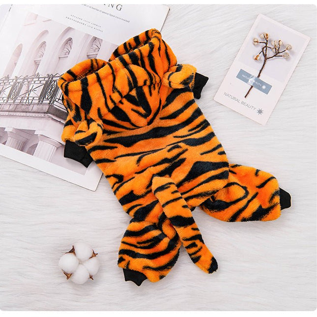 Tiger French Bulldog Costume - XS - Frenchie Complex Shop