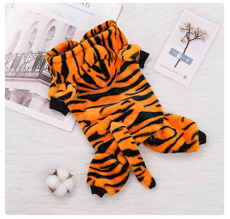 Tiger French Bulldog Costume - XS - Frenchie Complex Shop