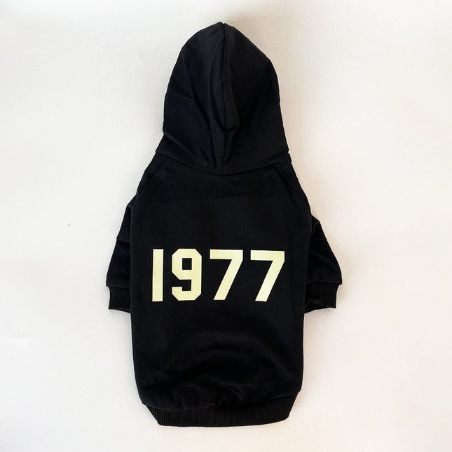 1977 Frenchie Bulldog Hoodie - XS / Black - Frenchie Complex Shop
