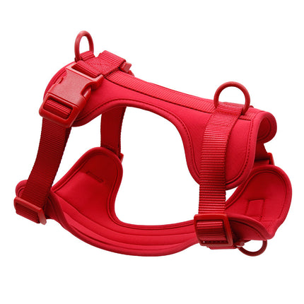 Luxury French Bulldog Harnesses - Red / XS - Frenchie Complex Shop