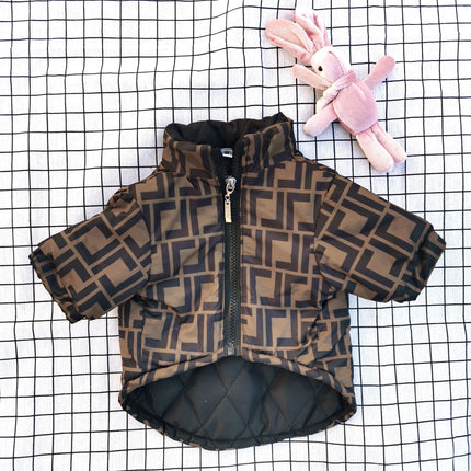 Elegant Jacket for French Bulldogs - XXS / Brown - Frenchie Complex Shop