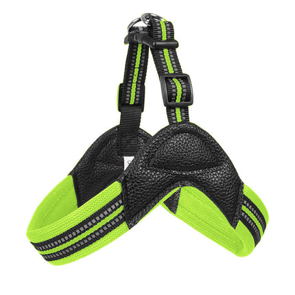 No Pull French Bulldog Harness - Green / XS - Frenchie Complex Shop
