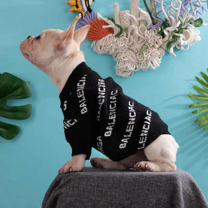 Warm Knitted Frenchie Sweater - Frenchie Complex Shop