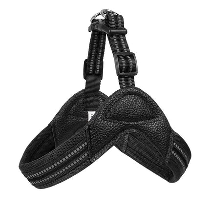 No Pull French Bulldog Harness - Black / XS - Frenchie Complex Shop