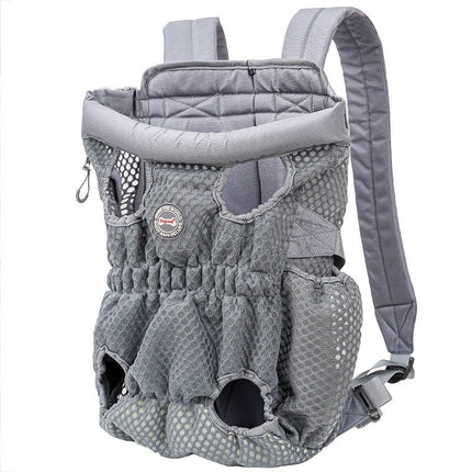 French Bulldog Backpack Carrier - Gray / M - Frenchie Complex Shop