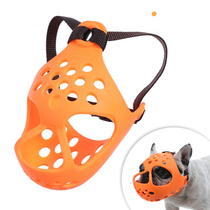 Frenchie Muzzle Mask - Orange / S - Frenchie Complex Shop