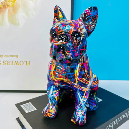 Ceramic French Bulldog Statue - Frenchie Complex Shop