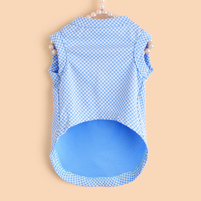 Frenchie Bulldog Cooling Shirt - Blue / XS - Frenchie Complex Shop