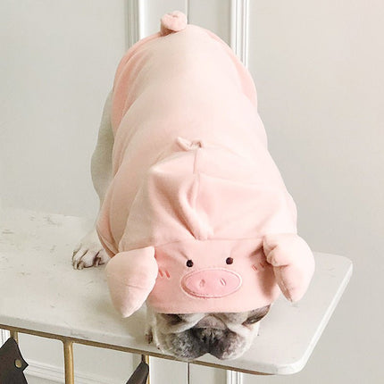 Plush Pig French Bulldog Hoodie - Frenchie Complex Shop