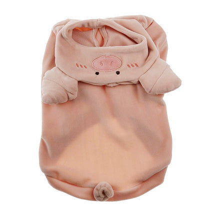 Plush Pig French Bulldog Hoodie - Frenchie Complex Shop