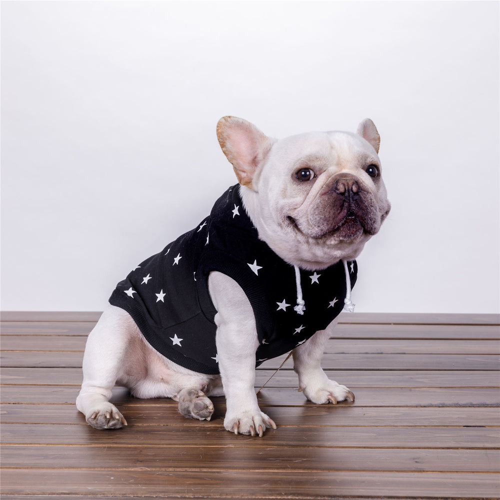 Stars French Bulldog Hoodie - Frenchie Complex Shop