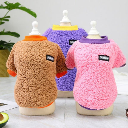 Winter French Bulldog Sweater - Brown / S - Frenchie Complex Shop