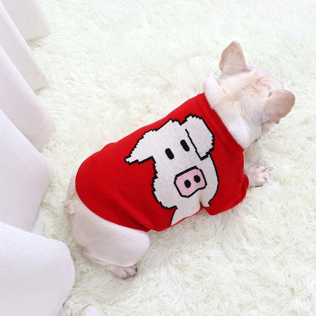 Wool Pig French Bulldog Sweater - Frenchie Complex Shop
