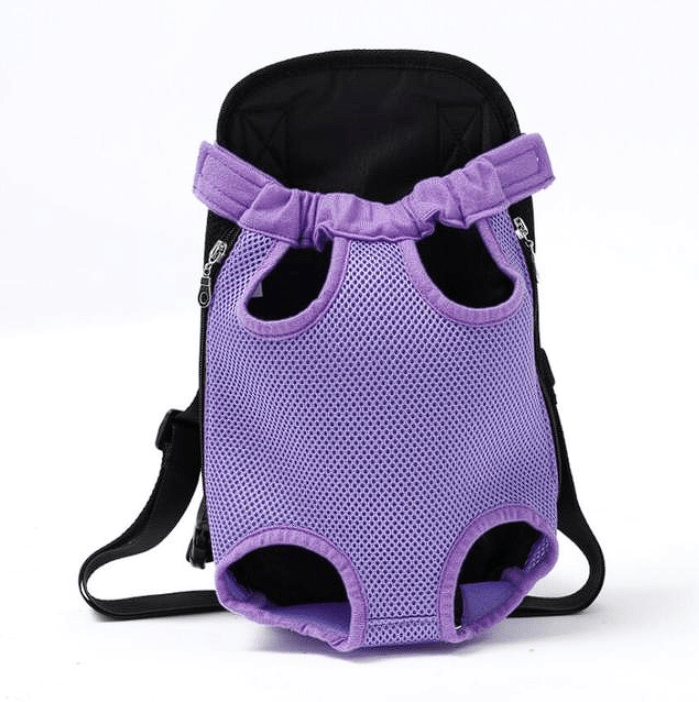 Small French Bulldog Backpacks - Purple / S - Frenchie Complex Shop