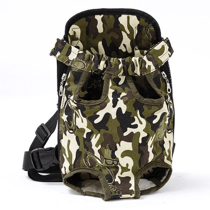 Small French Bulldog Backpacks - Camouflage / S - Frenchie Complex Shop