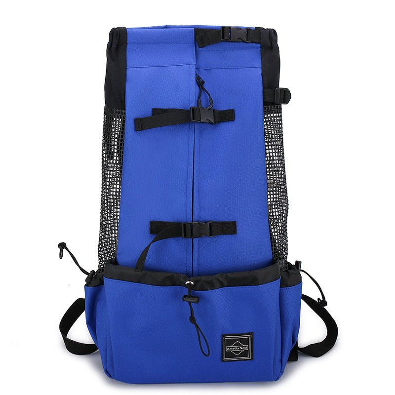 Elegant French Bulldog Backpack - Blue / S - Frenchie Complex Shop