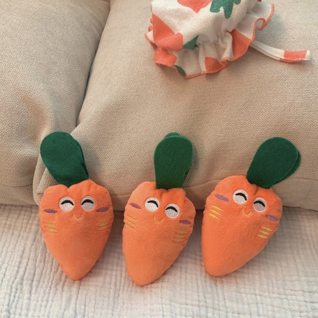 Carrot Voice Dog Toy - Frenchie Complex Shop
