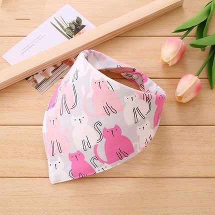 French Bulldog Bandanas - Pink bears - Frenchie Complex Shop