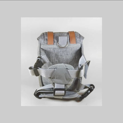 Silver French Bulldog Backpack - Silver - Frenchie Complex Shop