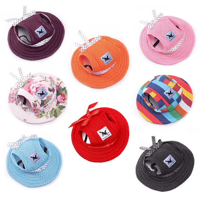 Summer French Bulldog Caps - Frenchie Complex Shop