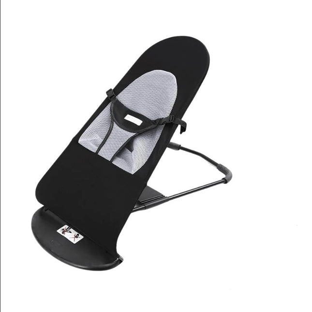 French Bulldog Rocking Chair - Black and Grey - Frenchie Complex Shop